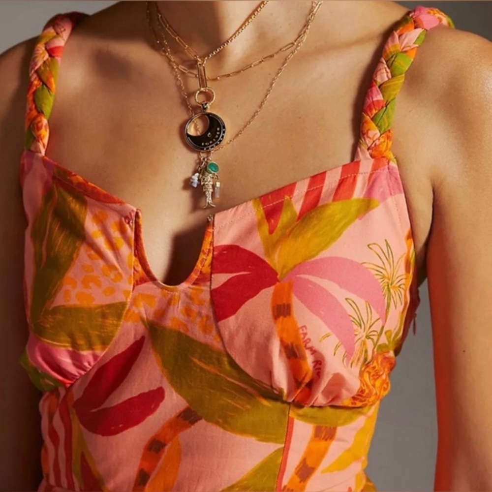 NWT FARM RIO ANTHROPOLOGIE MAXI DRESS - Picture 7 of 10